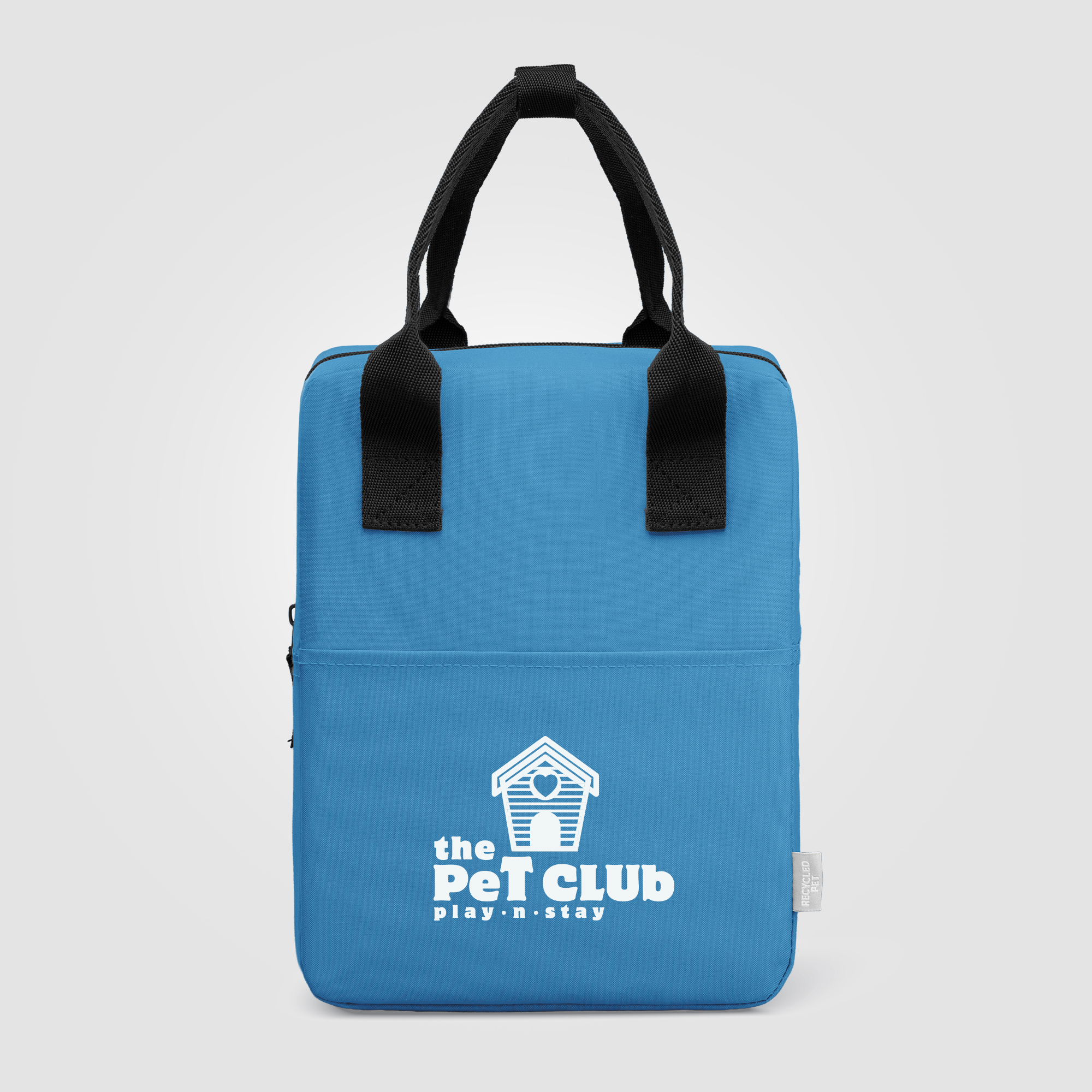 Sac isotherme en rPET 6 L avec doublure PEVA Majesty Bleu acier